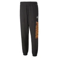 Spodnie męskie - Męskie Spodnie PUMA SWXP SWEATPANTS TR 53824001 – Czarny - miniaturka - grafika 1