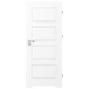 Drzwi wewnętrzne - Skrzydło łazienkowe Trim 70 prawe biały - miniaturka - grafika 1
