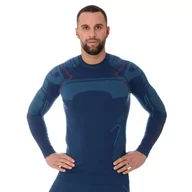Bluzy narciarskie - Bluza termoaktywna męska narciarska Brubeck Thermo - XL - miniaturka - grafika 1