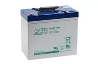 Akumulatory ogólnego zastosowania - Akumulator SSB SBL 66-12HR 12V 55Ah - miniaturka - grafika 1