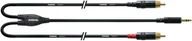 Kable komputerowe i do monitorów - Cordial Long signal cable, 3.5 mm to 2 x RCA, 6 m - miniaturka - grafika 1