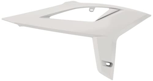 POLISPORT 8425700001 - Mocne i trwałe osłony chłodnicy kompatybilne z motocyklami Beta w kolorze białym