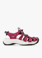 Sandały damskie - Sandały trekkingowe damskie Keen Astoria West Sandal - beaujolais/star white - miniaturka - grafika 1