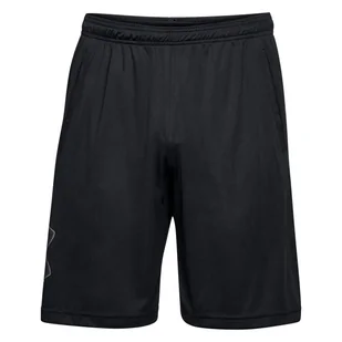 Męskie Spodenki UNDER ARMOUR UA TECH GRAPHIC SHORT 1306443-001 – Czarny - Spodenki męskie - miniaturka - grafika 1