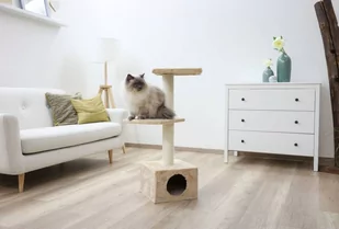 KERBL  Drapak dla kota Venus Sweet BEŻOWY, 85 cm - Drapaki dla kotów - miniaturka - grafika 3