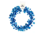 Dekoracje sali - Łańcuch z gwiazdkami niebieski - 500 cm - 1 szt. - miniaturka - grafika 1