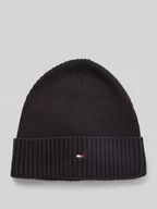 Czapki męskie - Czapka z mieszanki bawełny i kaszmiru - miniaturka - grafika 1