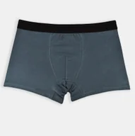 Majtki męskie - BOKSERKI NOVITI BB005-M-05 SZA/MEL (kolor szary- melanż, rozmiar XXL) - miniaturka - grafika 1