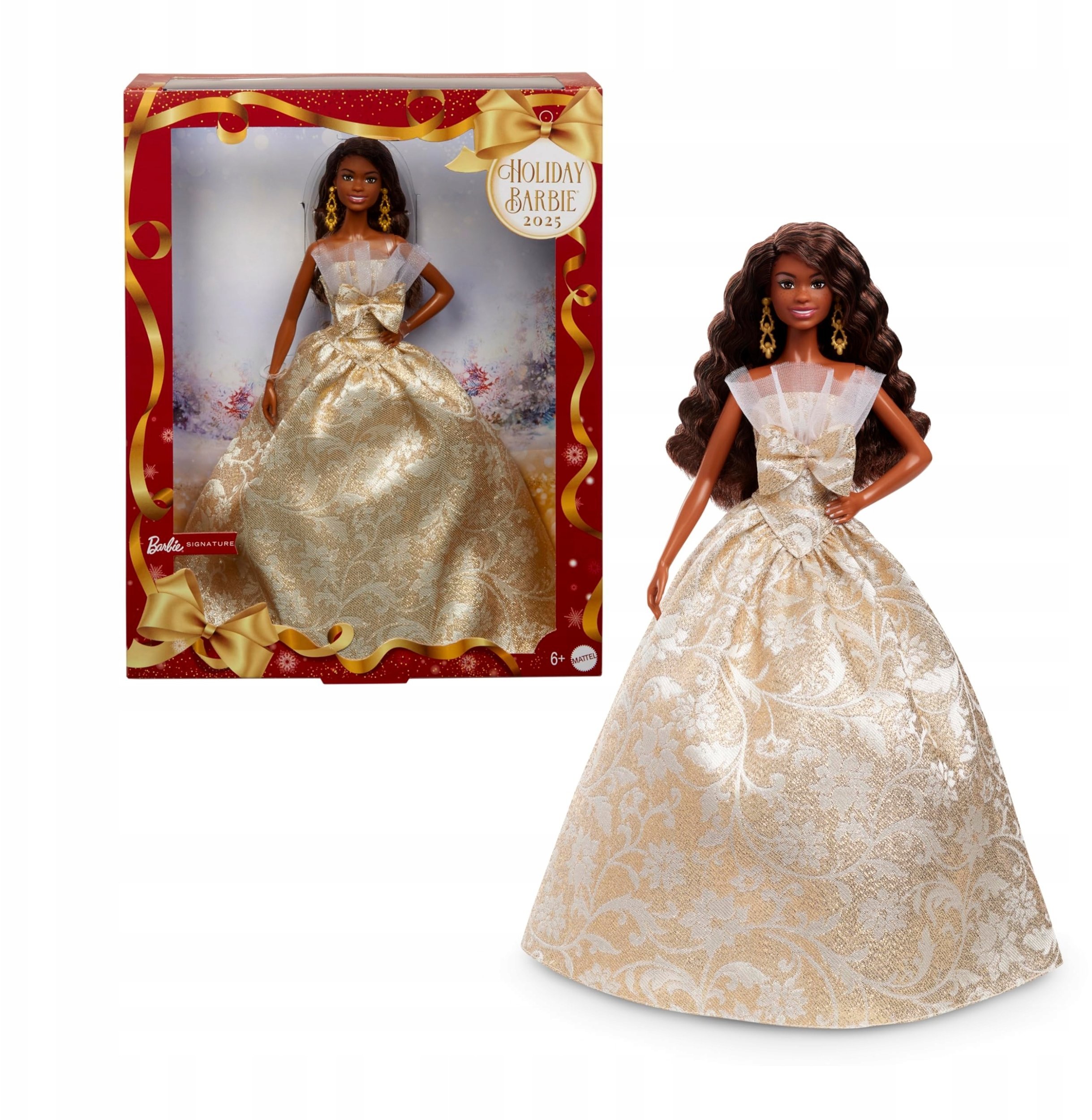 Lalka Barbie Mattel Lalka Barbie SIGNATURE Holiday 2025 JBJ01