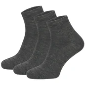 Skarpetki męskie - Skarpetki Zulu Diplomat Merino Mid 3-pack Rozmiar skarpet: 35-38 / Kolor: jasnoszary - miniaturka - grafika 1