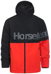 Kurtki i płaszcze dla chłopców - Horsefeathers MORSE FIERY RED mens kurtka zimowa - L - grafika 1