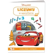 Książki edukacyjne - Disney uczy. Auta. Liczymy w warsztacie - miniaturka - grafika 1