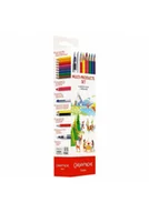 Podręczniki dla gimnazjum - Metalowy piórnik z wyposażeniem 16el - miniaturka - grafika 1