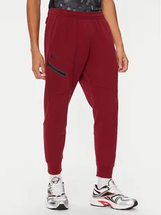 Under Armour Spodnie dresowe UA Unstoppable 1389353 Czerwony Regular Fit - Spodnie sportowe męskie - miniaturka - grafika 1