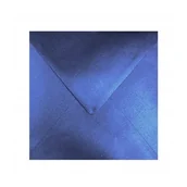 Koperty - Koperty kwadratowe ozdobne niebieskie szafirowe 120g/m2 K4 Shan 10 szt - miniaturka - grafika 1