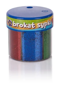 Astra Brokat 50G X 6 KOLORÓW (ZŁOTY, SREBRNY, CZERWONY, NIEBIESKI, ZIELONY, RÓŻO - Zabawki kreatywne - miniaturka - grafika 3