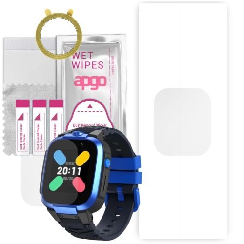 1x folia hydrożelowa ochronna do Mibro Kids Watch Phone Z3 - apgo Smartwatch Hydrogel Protection Ochrona na ekran smartwatcha