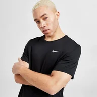 Koszulki męskie - NIKE T-SHIRT MILER TEE BLK TEE CZARNY DV9315-010 - Nike - miniaturka - grafika 1