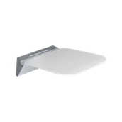 Akcesoria do armatury i ceramiki - Excellent Seduro Premium składane siedzisko prysznicowe, biały - miniaturka - grafika 1