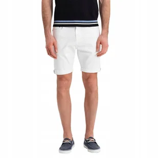 Męskie jeansowe klasyczne szorty wygodne białe Ombre OM-SRDS-0162 V1 r. XXL - Spodenki męskie Męskie jeansowe klasyczne szorty wygodne białe Ombre OM-SRDS-0162 V1 r. XXL - Spodenki męskie - miniaturka - grafika 1
