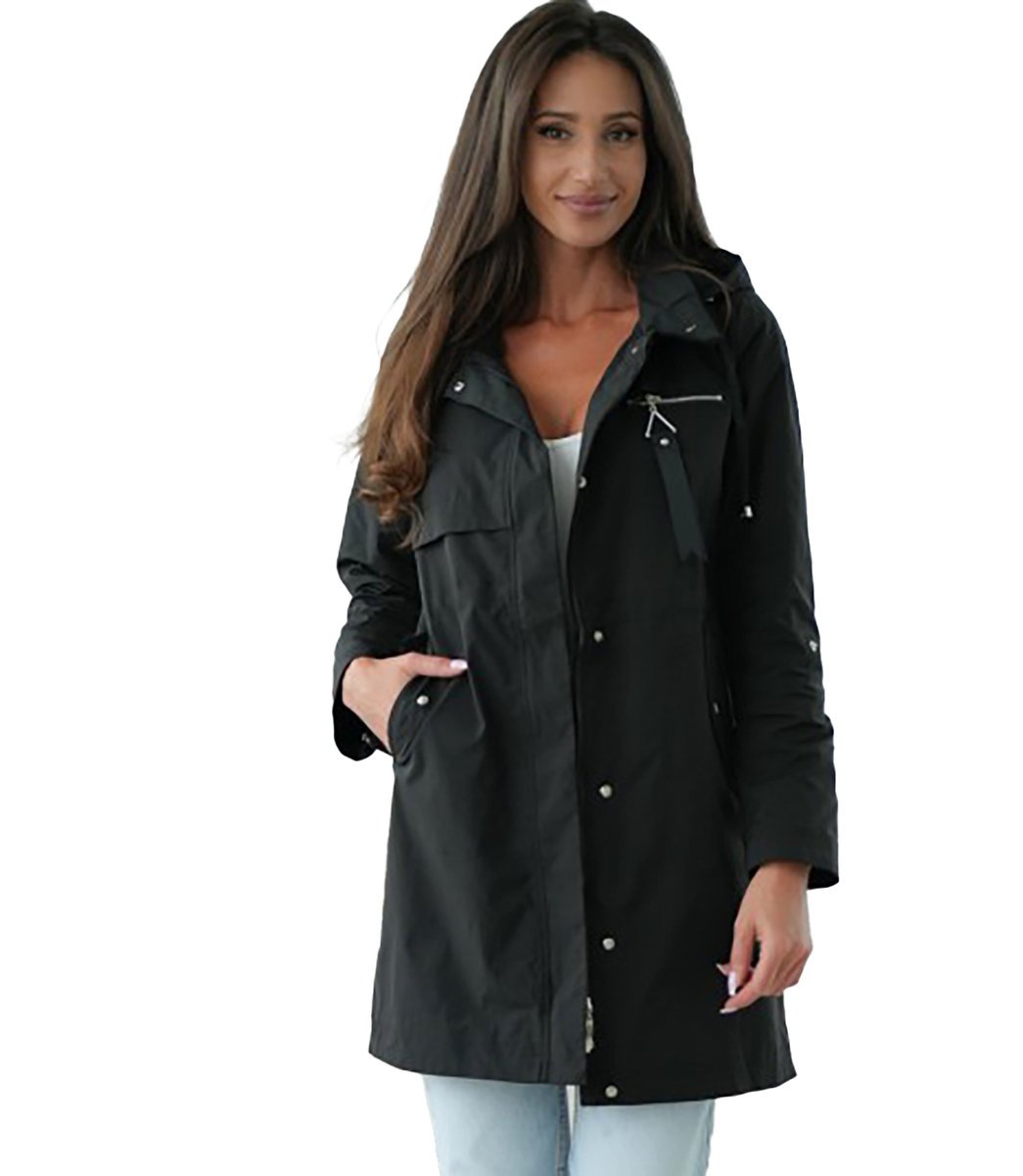 Damski płaszcz sportowy trencz wiosenna parka NATASZA-42