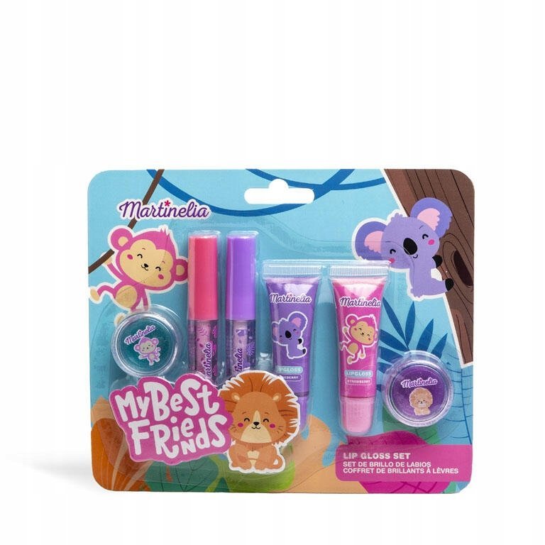 Zestaw błyszczyków owocowych dla dzieci My Best Fiends Martinelia 6 el.