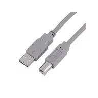 Kable USB - Hama Kabel USB A-B 1,8m 29099) Szary - miniaturka - grafika 1