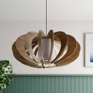 Sigma Lampa zwis MODERN A dębowa nad stół 31317 - Lampy sufitowe - miniaturka - grafika 4