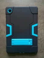 Etui do tabletów - Etui Case do Samsung A8 X200/205 10,5 Pancerne Czarno Niebieskie - miniaturka - grafika 1