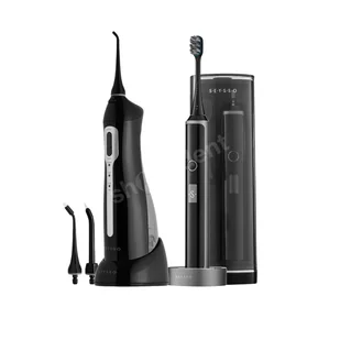 Zestaw SEYSSO Hypertech SUPERIOR Szczoteczka soniczna i SEYSSO Carbon Travel irygator bezprzewodowy - Irygatory do zębów - miniaturka - grafika 1