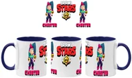 Kubki - Chester1 Kubek Ceramiczny Prezent Tasse Mug Mug Brawl Stars Battle Arena Chester, Ciemnoniebieski 330 ml - miniaturka - grafika 1