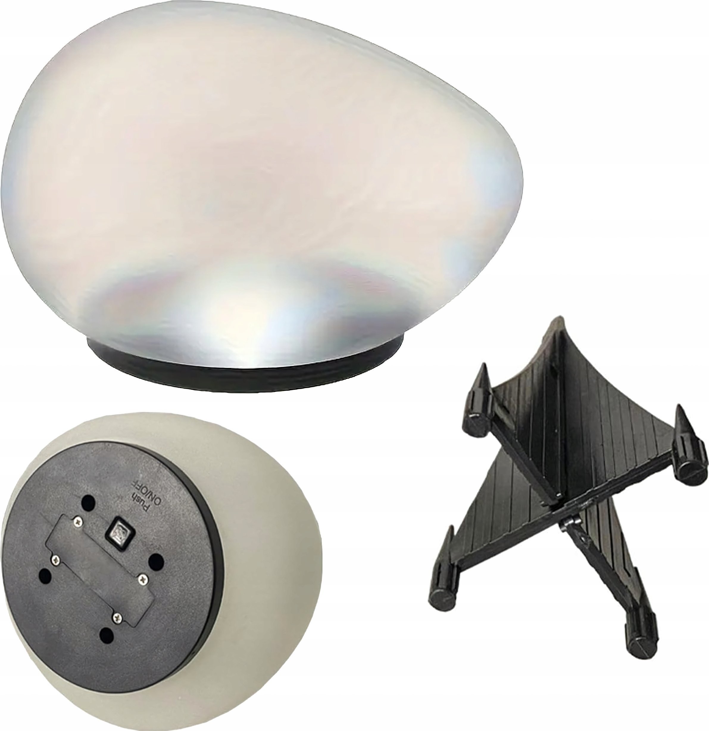 Lampa solarna LED w kształcie kamienia 16 cm RC-K-1487