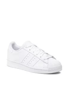 Adidas Buty Superstar J EF5399 Biały - Sneakersy męskie - miniaturka - grafika 1