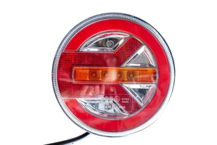 Okrągła Lampa Robocza Tylna Zespolona Led 12-24V 3 Funkcje 12519 - Akcesoria do przyczep i kamperów - miniaturka - grafika 1