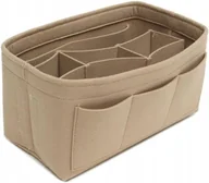 Torebki damskie - Voarge torebka filc beżowy - miniaturka - grafika 1