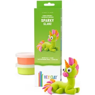 Masa plastyczna HEY CLAY Jednorożce Sparky HCL30139CEE - Masy plastyczne - miniaturka - grafika 1