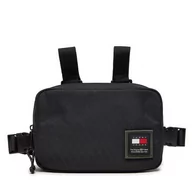 Torby męskie - Saszetka Tommy Jeans Tjm Purpose Chest Bag AM0AM12391 Czarny - miniaturka - grafika 1