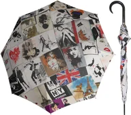 Parasole - Parasol długi automatyczny Doppler Art Collection PostCards - miniaturka - grafika 1