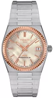 Zegarki męskie - Zegarek Tissot T931.207.41.111.00 PRX POWERMATIC 80 18K GOLD BEZEL - miniaturka - grafika 1