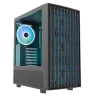 Obudowy komputerowe - Modecom BREEZE ARGB czarna AT-BREEZE-MG-ARGB-10 - miniaturka - grafika 1