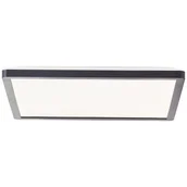 Lampy sufitowe - BRE-Light Natynkowy panel sufitowy LED Sorell 29x29cm czarny/biały Plastikowy pilot zdalnego sterowania Możliwość wewnętrznego ściemniania za pomocą z - miniaturka - grafika 1