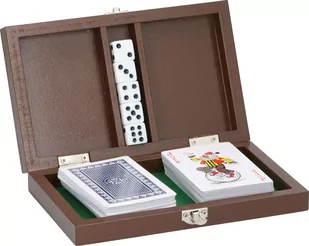 Zestaw talii kart kości do gry w pudełku LIFTETIME - Inne gry towarzyskie - miniaturka - grafika 1