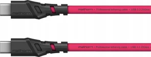 Kabel USB C2G Kabel fotograficzny Mathorn MTC-210M 2m 20Gbps 4K 60Hz PD100W USB C-C Magenta - Kable USB - miniaturka - grafika 1