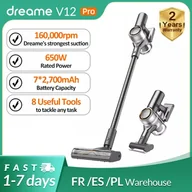 Odkurzacze pionowe - AliExpress Promo CodeDreame V12 PRO bezprzewodowy odkurzacz inteligentny do domu 32KPA wszystko w jednym - miniaturka - grafika 1