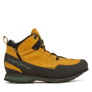 Trekkingi La Sportiva Boulder X Mid GTX ZFAS054E32E26 Żółty - Buty trekkingowe męskie - miniaturka - grafika 1