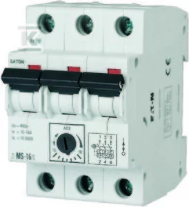 Eaton Wyłącznik silnikowy Z-MS-6,3/3 248410 -MOELLER - Bezpieczniki elektryczne - miniaturka - grafika 1