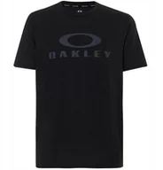 Koszulki męskie - Koszulka Oakley O Bark męska czarna-S - miniaturka - grafika 1