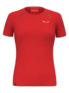 Salewa Koszulka funkcyjna w kolorze czerwonym - Koszulki sportowe damskie - miniaturka - grafika 1