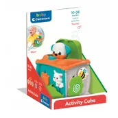 Zabawki interaktywne dla dzieci - Clementoni Baby Interaktywna kostka dla maluszka 17670 - miniaturka - grafika 1