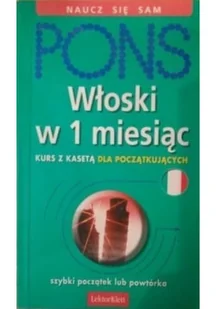 Włoski w 1 miesiąc - Książki do nauki języka włoskiego - miniaturka - grafika 1
